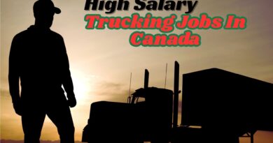 High salary trucking driver jobs in Canada